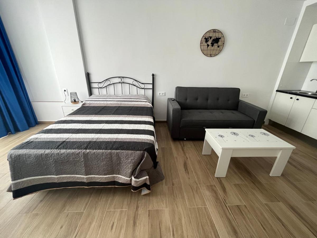 Ver621 - Estudio Con Vistas Al Mar, Wifi, Piscina, Centro A 100 Metros, Playa A 600 Metros توريمولينوس المظهر الخارجي الصورة