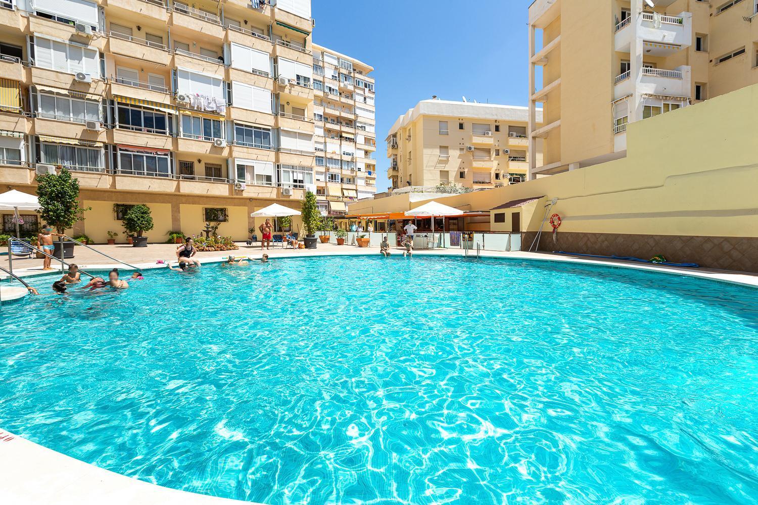 Ver621 - Estudio Con Vistas Al Mar, Wifi, Piscina, Centro A 100 Metros, Playa A 600 Metros توريمولينوس المظهر الخارجي الصورة